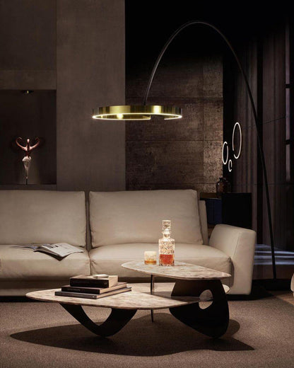 Lampadaire Arc Circulaire à LED
