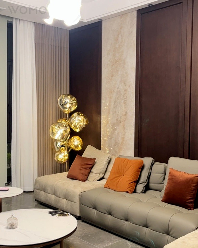 "Molten Lava" floor lamp