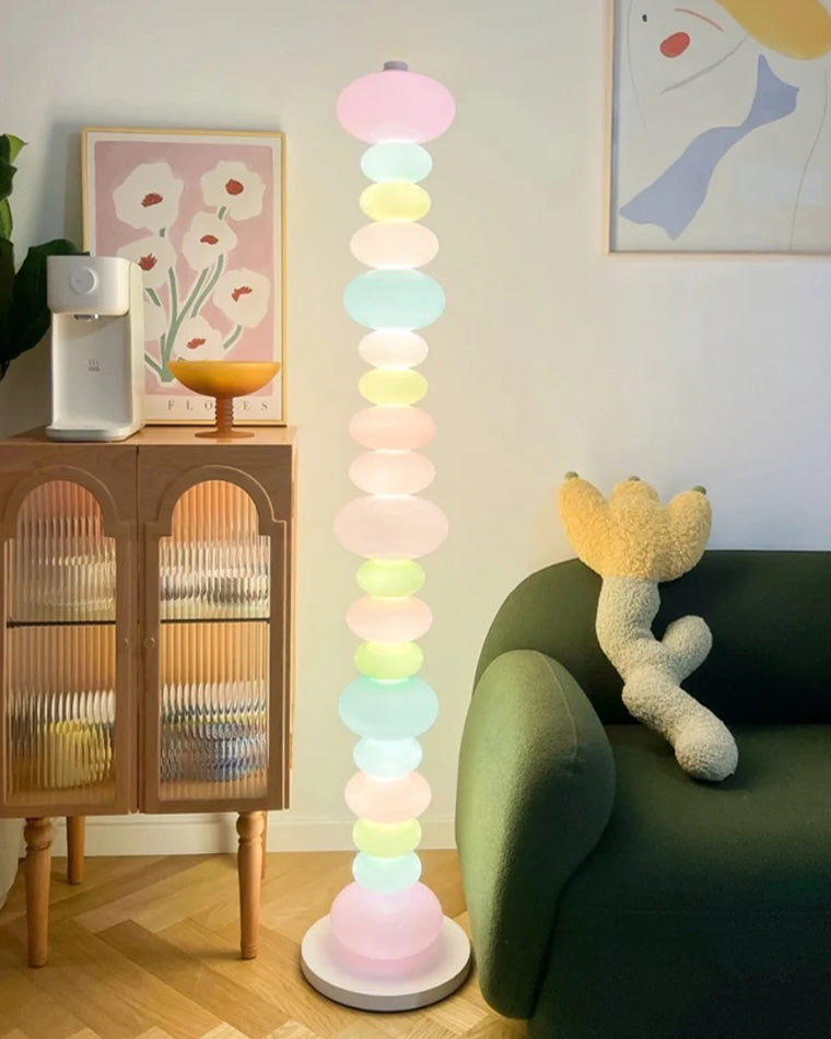 "Gourmet Prism" Column Floor Lamp