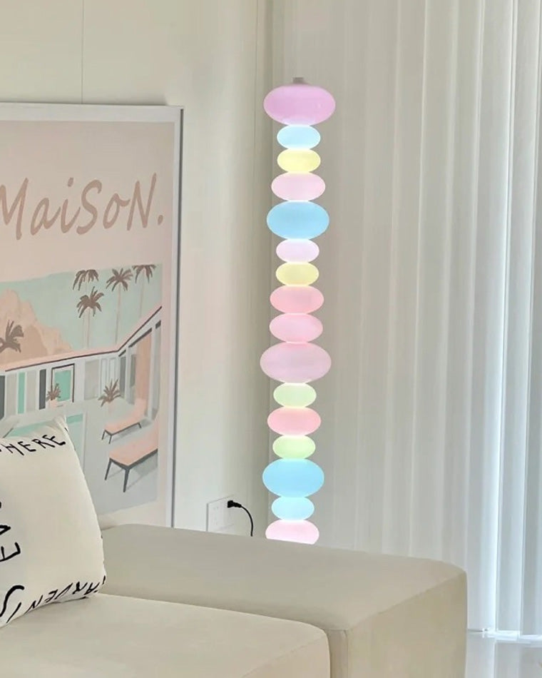 "Gourmet Prism" Column Floor Lamp