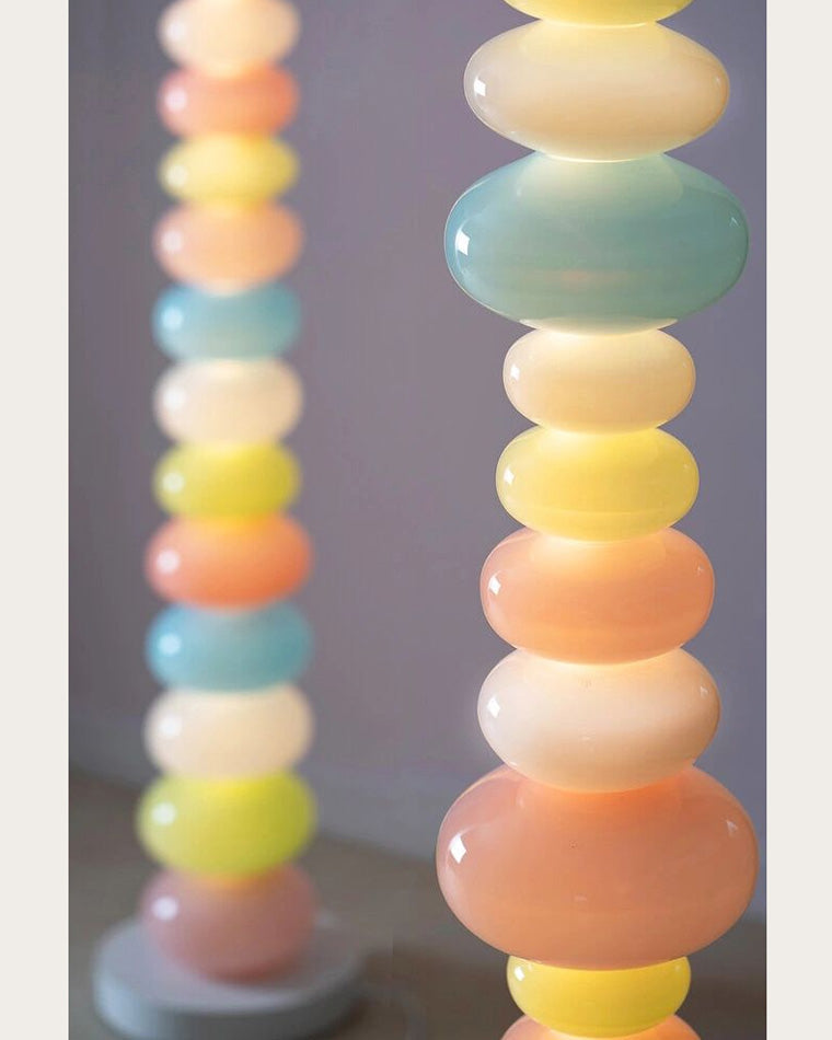 "Gourmet Prism" Column Floor Lamp