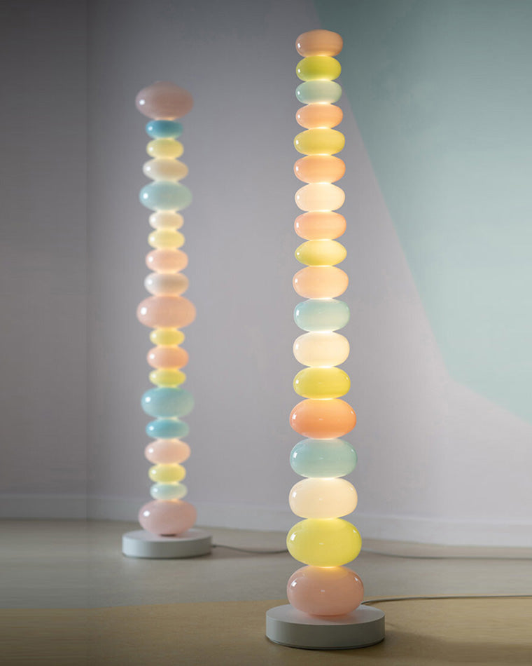 "Gourmet Prism" Column Floor Lamp