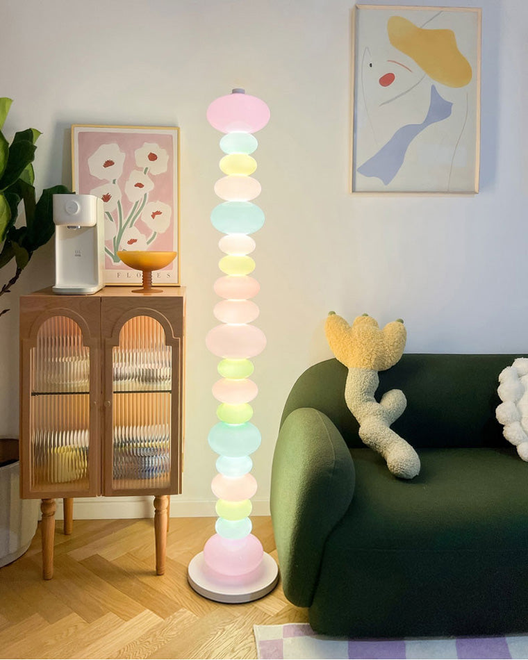 "Gourmet Prism" Column Floor Lamp