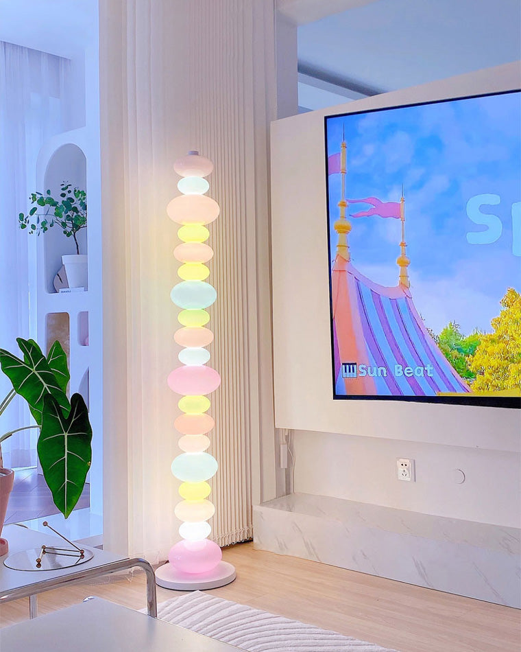 "Gourmet Prism" Column Floor Lamp