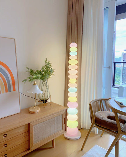 "Gourmet Prism" Column Floor Lamp