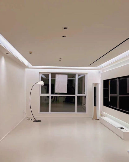 Modern Black Arched Floor Lamp