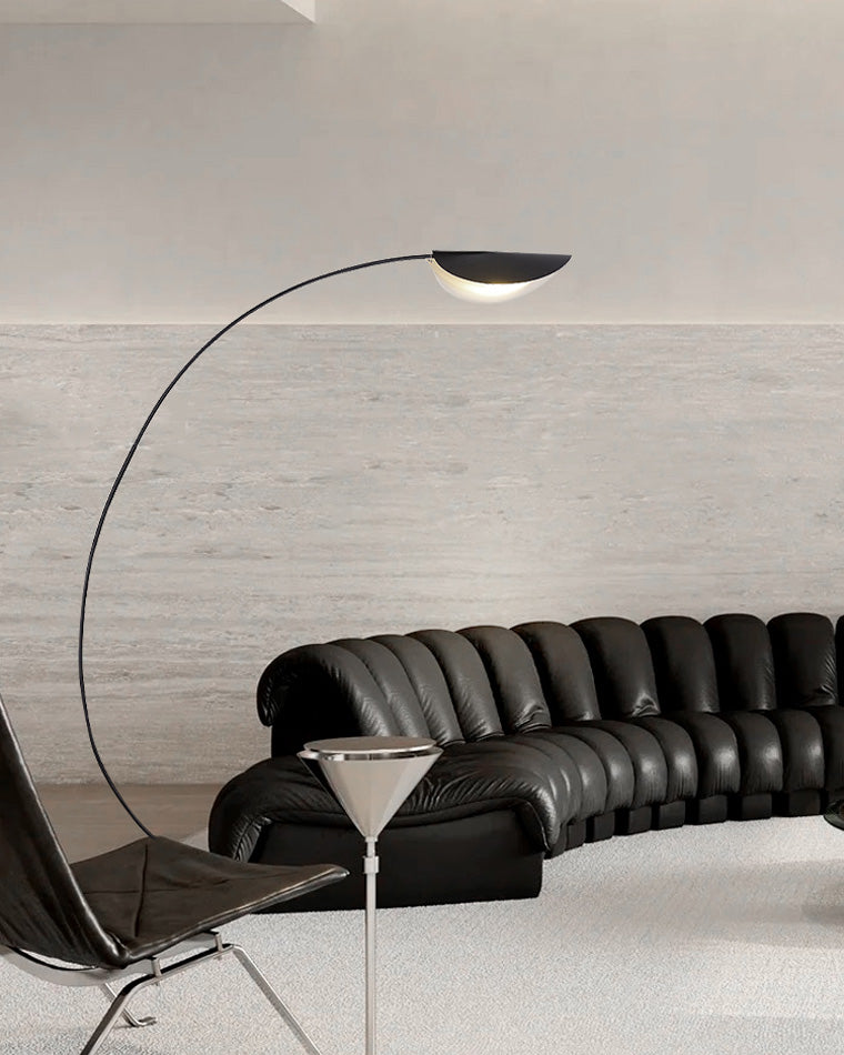 Modern Black Arched Floor Lamp
