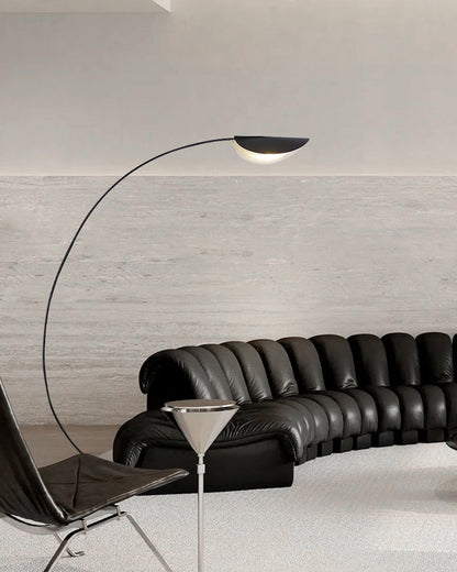 Modern Black Arched Floor Lamp