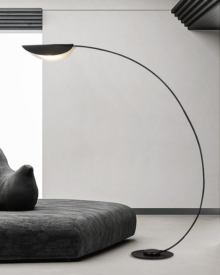 Modern Black Arched Floor Lamp
