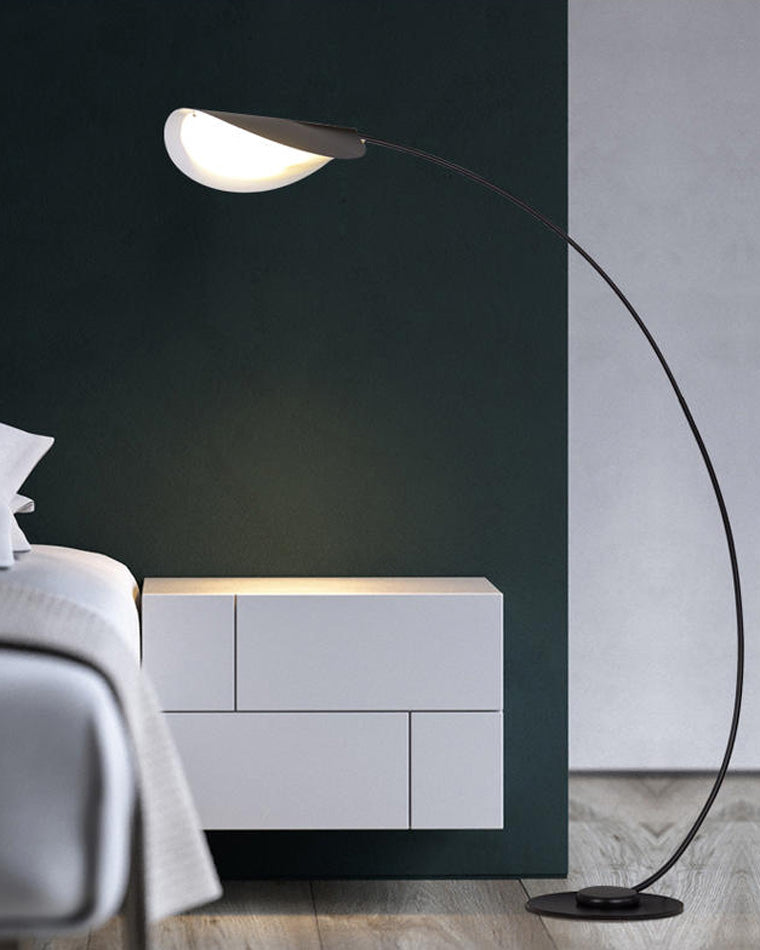 Modern Black Arched Floor Lamp