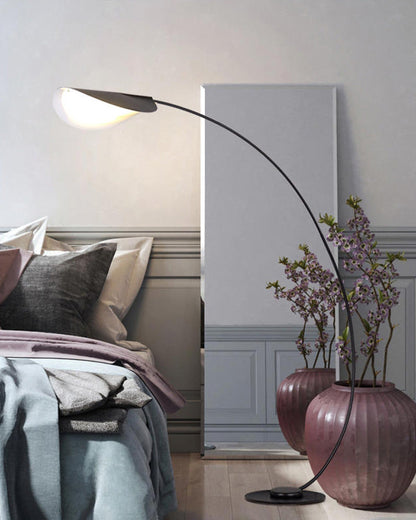 Modern Black Arched Floor Lamp