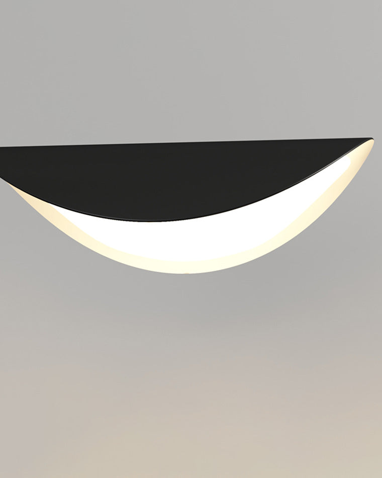 Lampadaire Arqué Moderne Noir