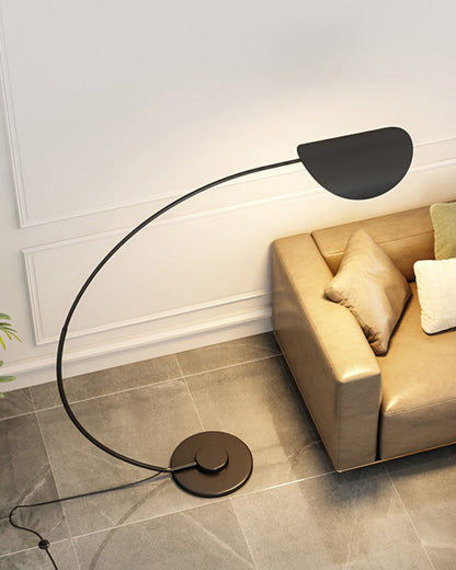 Modern Black Arched Floor Lamp