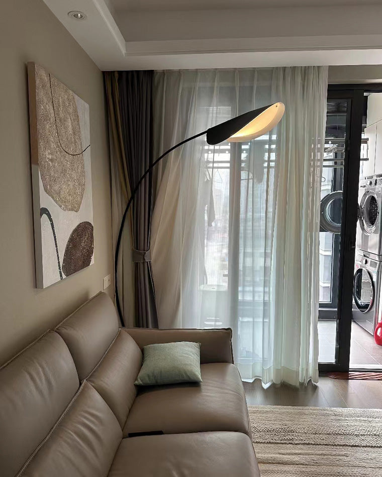 Modern Black Arched Floor Lamp
