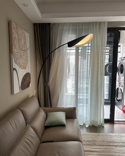 Modern Black Arched Floor Lamp