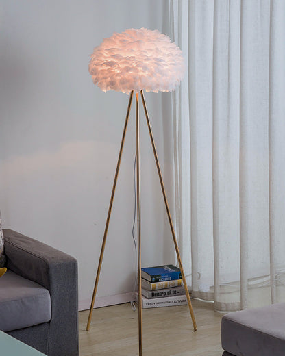 Lampadaire Trépied "Feather"