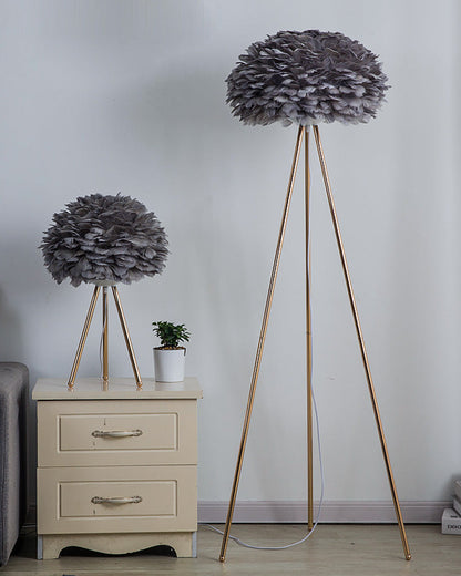 Lampadaire Trépied "Feather"