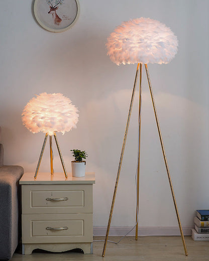 Lampadaire Trépied "Feather"