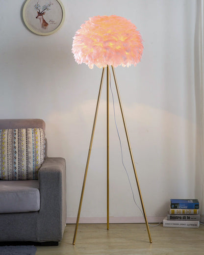 Lampadaire Trépied "Feather"