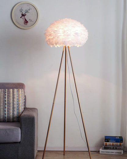 Lampadaire Trépied "Feather"
