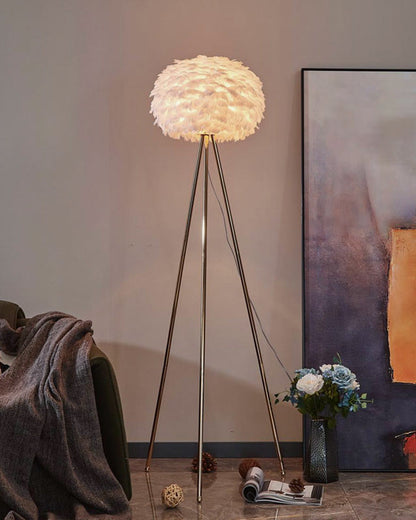 Lampadaire Trépied "Feather"