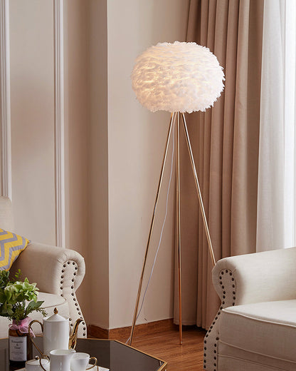 Lampadaire Trépied "Feather"