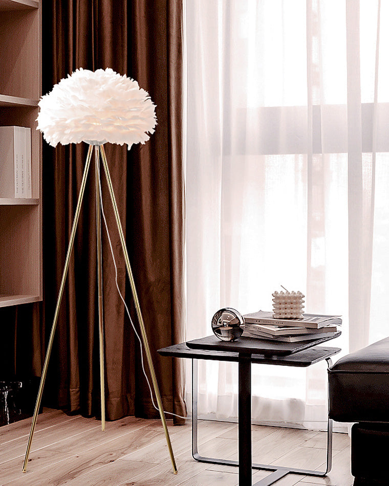 Lampadaire Trépied "Feather"