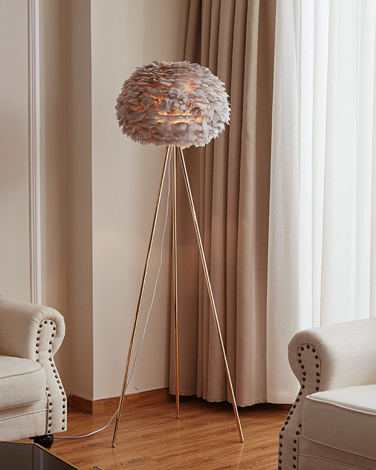 Lampadaire Trépied "Feather"