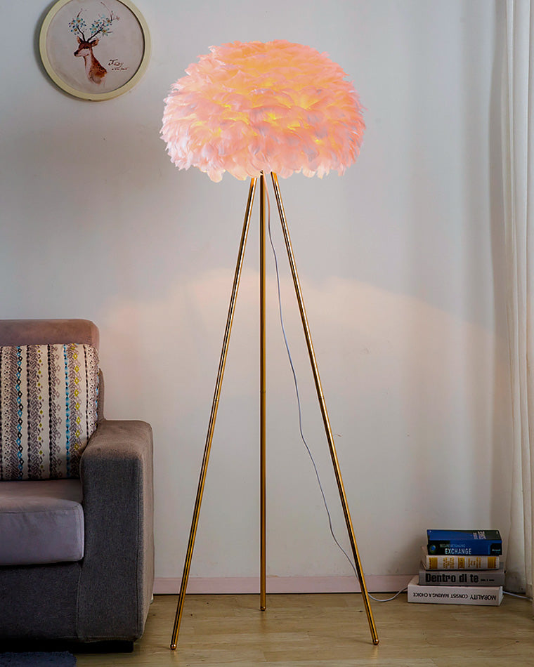 Lampadaire Trépied "Feather"