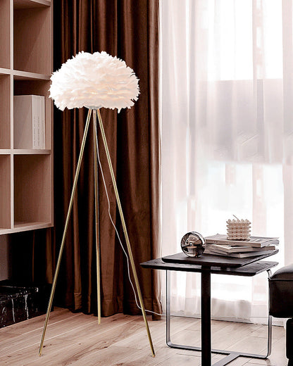 Lampadaire Trépied "Feather"