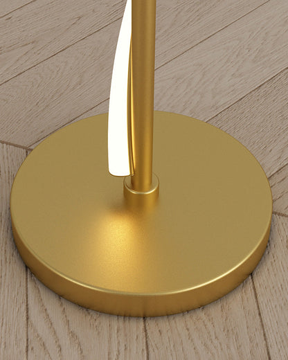 "Spiral Glow" LED floor lamp