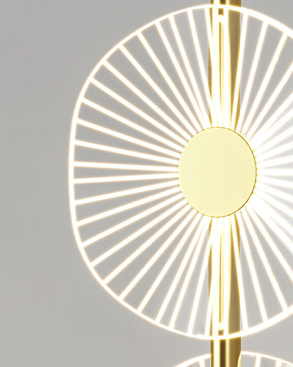 Lampadaire - Luminous Cascade