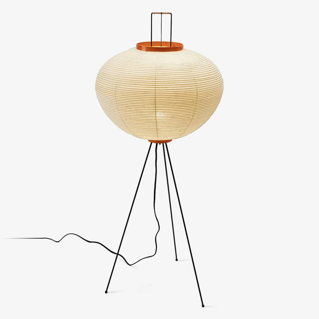 Lantern Fabric Tripod Floor Lamp