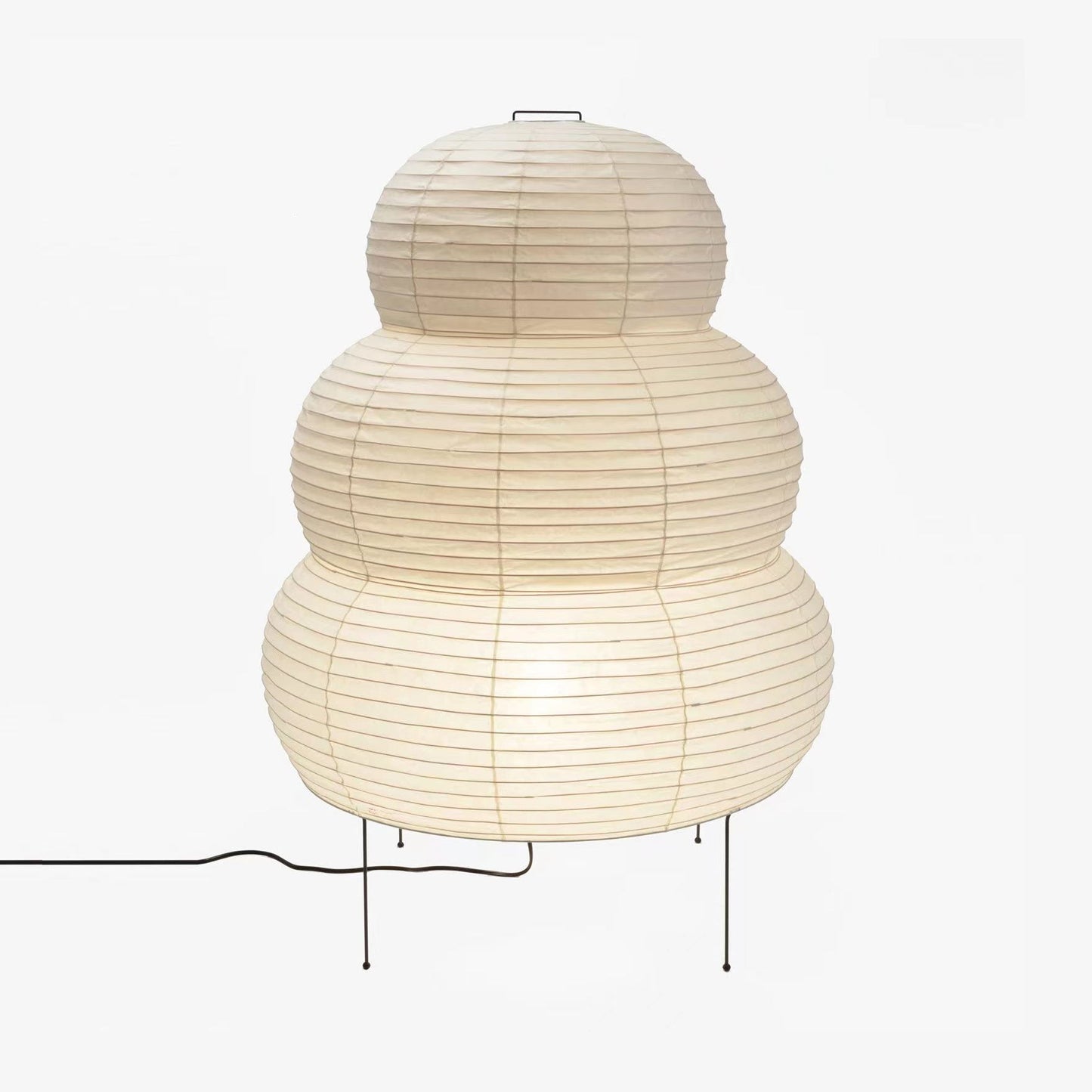 Lampadaire en Tissu Type Lanterne