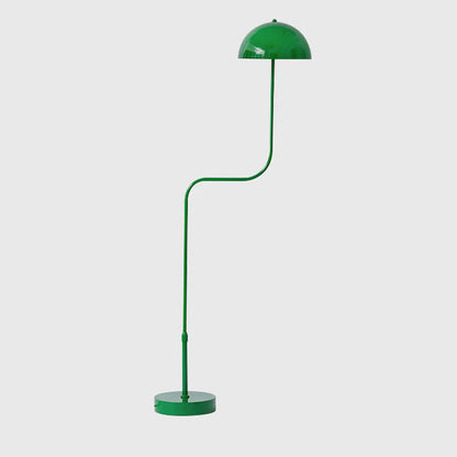 Telescopic Floor Lamp with Glass Dome