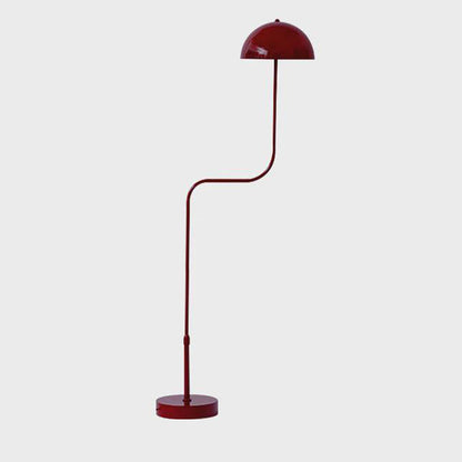 Telescopic Floor Lamp with Glass Dome