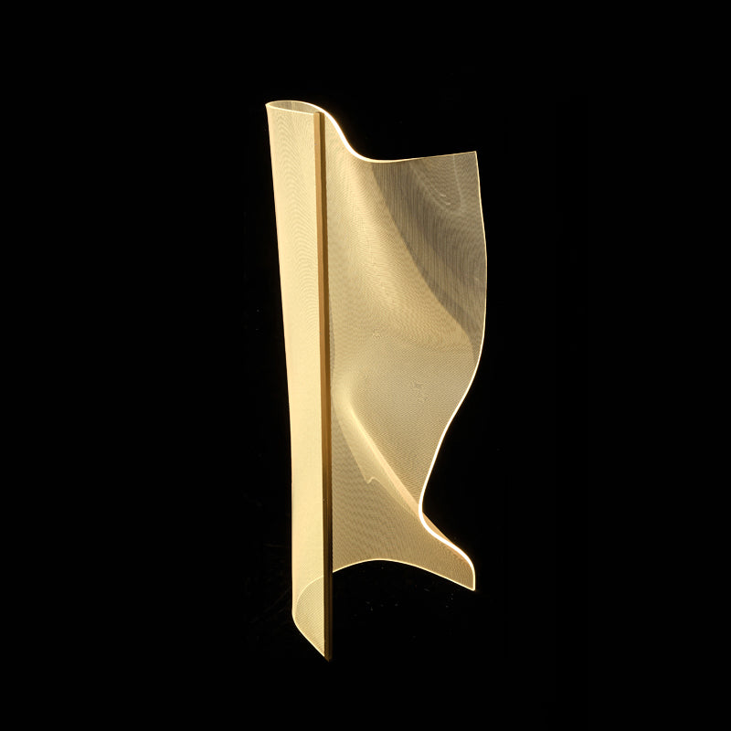 Sculptural Acrylic Floor Lamp