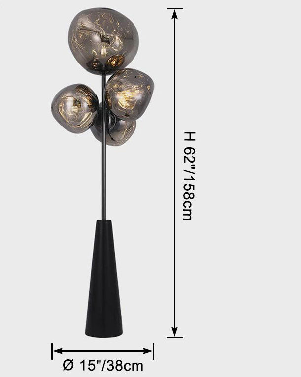 Melted Galaxy Floor Lamp