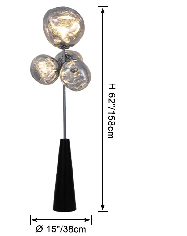 Melted Galaxy Floor Lamp