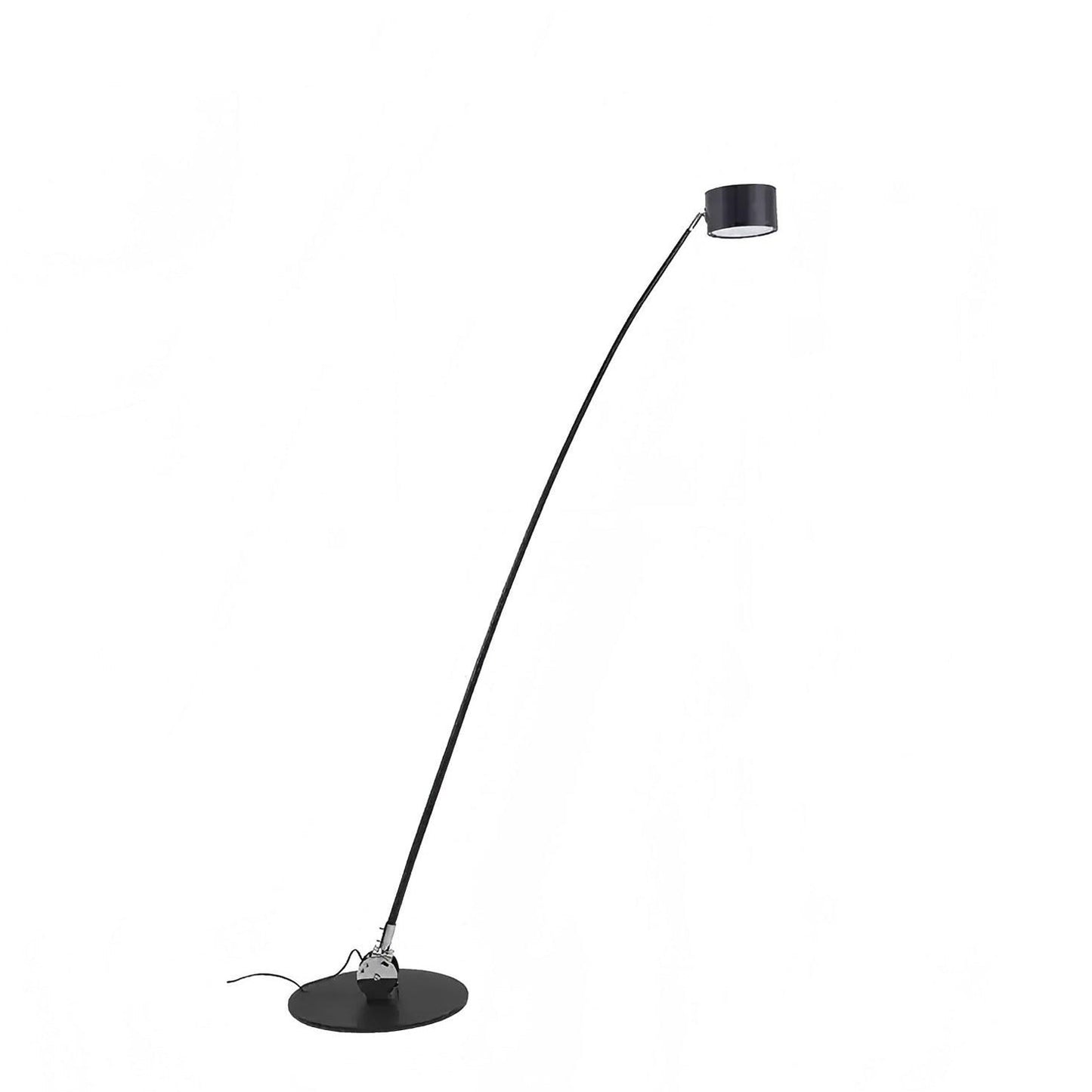 Black Adjustable Slim Floor Lamp