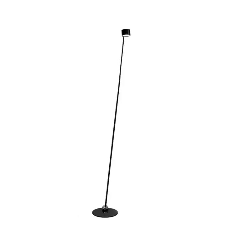 Black Adjustable Slim Floor Lamp