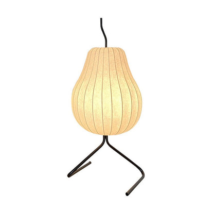 Silk Pear Lantern Floor Lamp