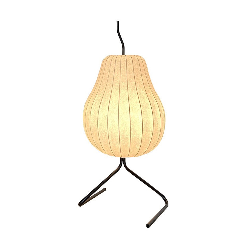 Lampadaire Lanterne Poire en Soie