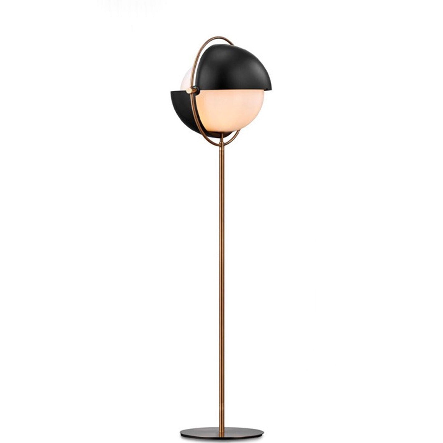 Lampadaire Globe en Verre