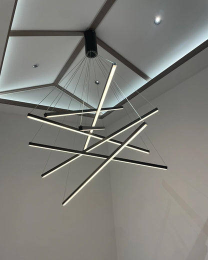 Lustre LED - Fusion Linéaire