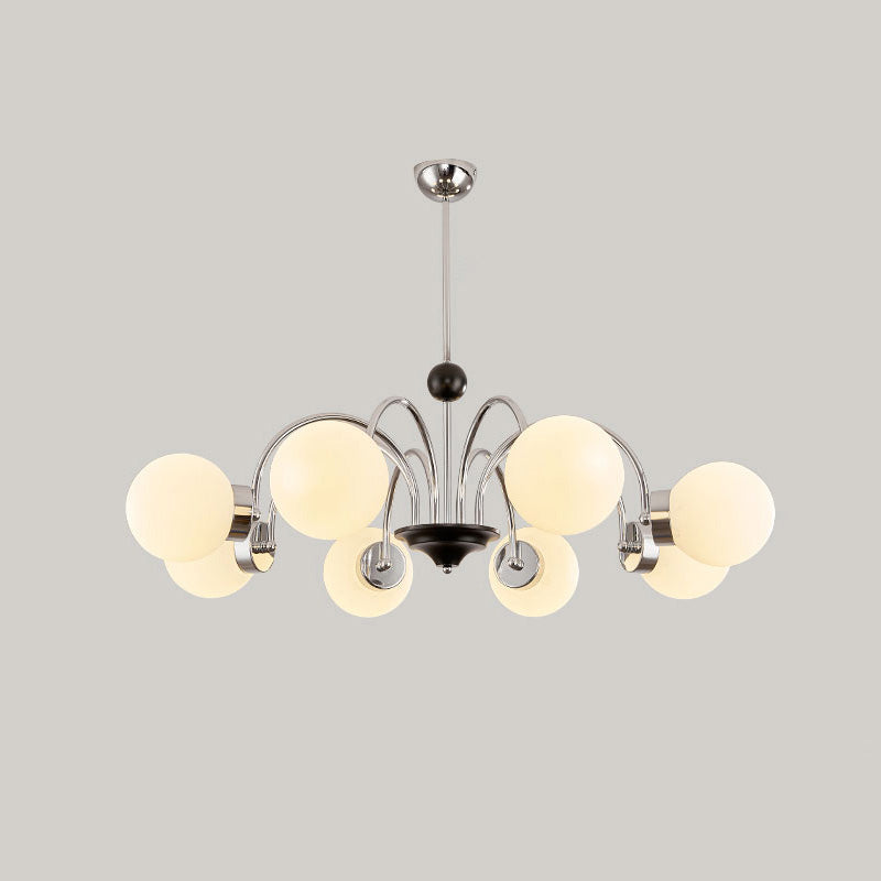 Opaline Orbit Chandelier