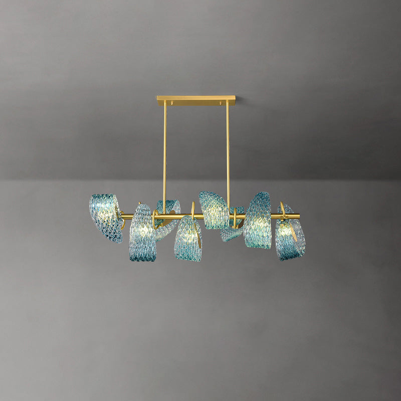 Peacock Artistic Glass Chandelier