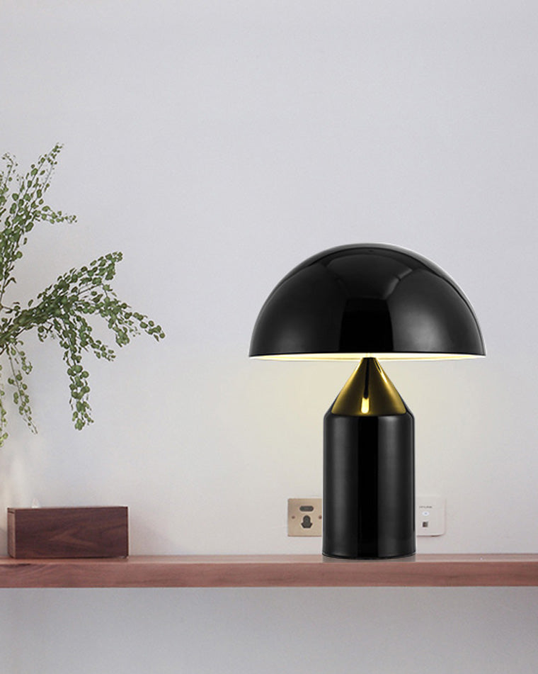 Metal Mushroom Table Lamp