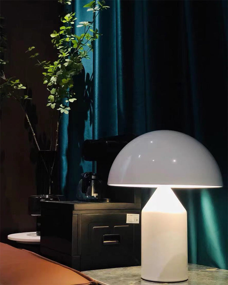 Metal Mushroom Table Lamp