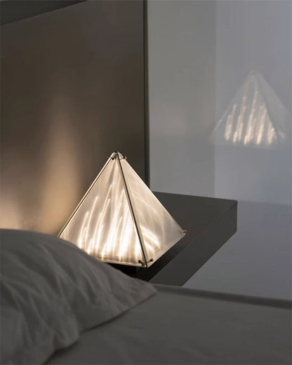 Pyramid Table Lamp